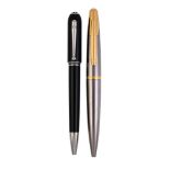 ALFRED DUNHILL, AD 2000, BRUSHED METAL CIGAR BALLPOINT PEN