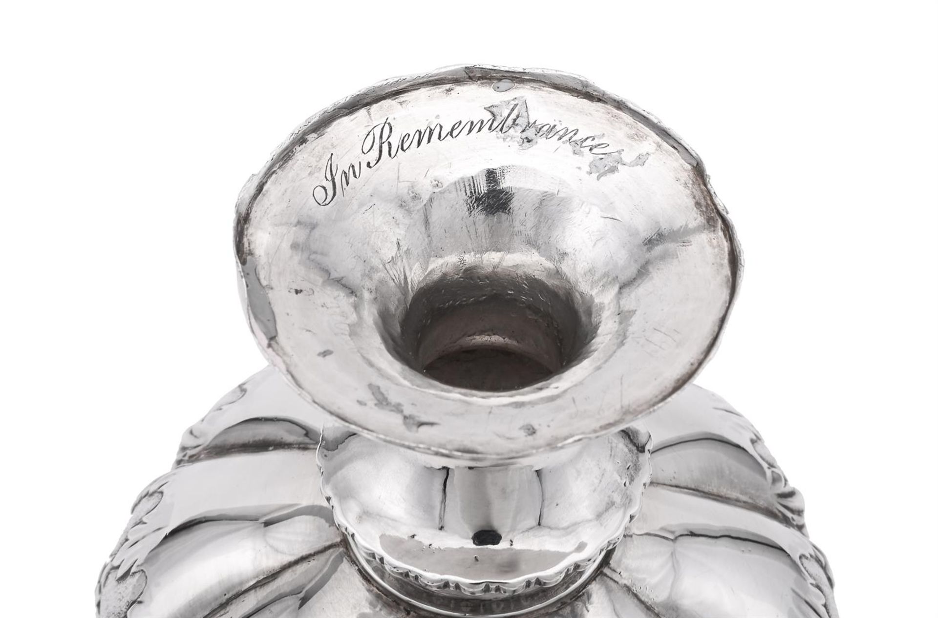 A GEORGE IV SILVER CAMPANA CUP - Image 3 of 3