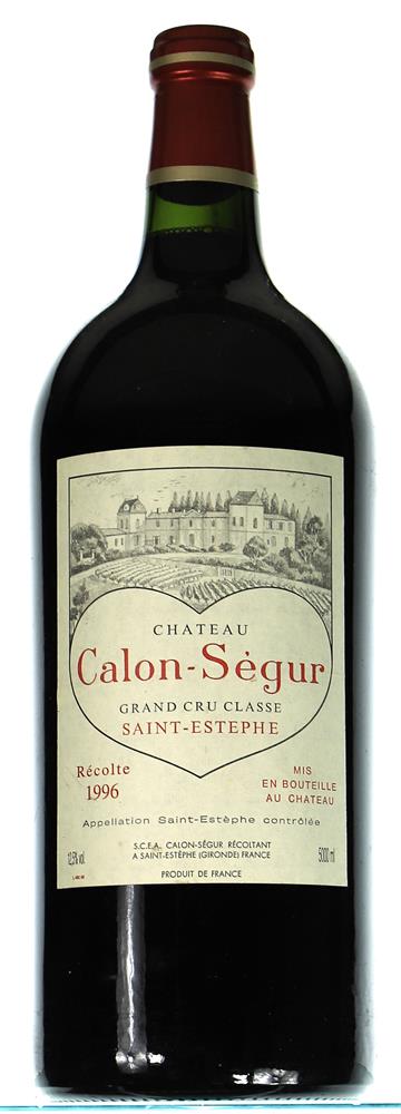 1996 Chateau Calon Segur, St Estephe