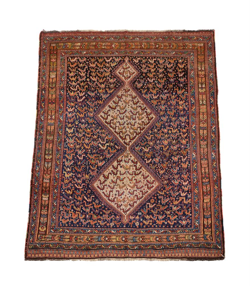 A KHAMSEH RUG, CIRCA 1890, approximately 244 x 157cm