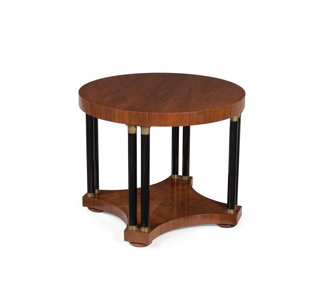 A MODERN CIRCULAR OCCASIONAL TABLE IN FRENCH EARLY 19TH CENTURY TASTE