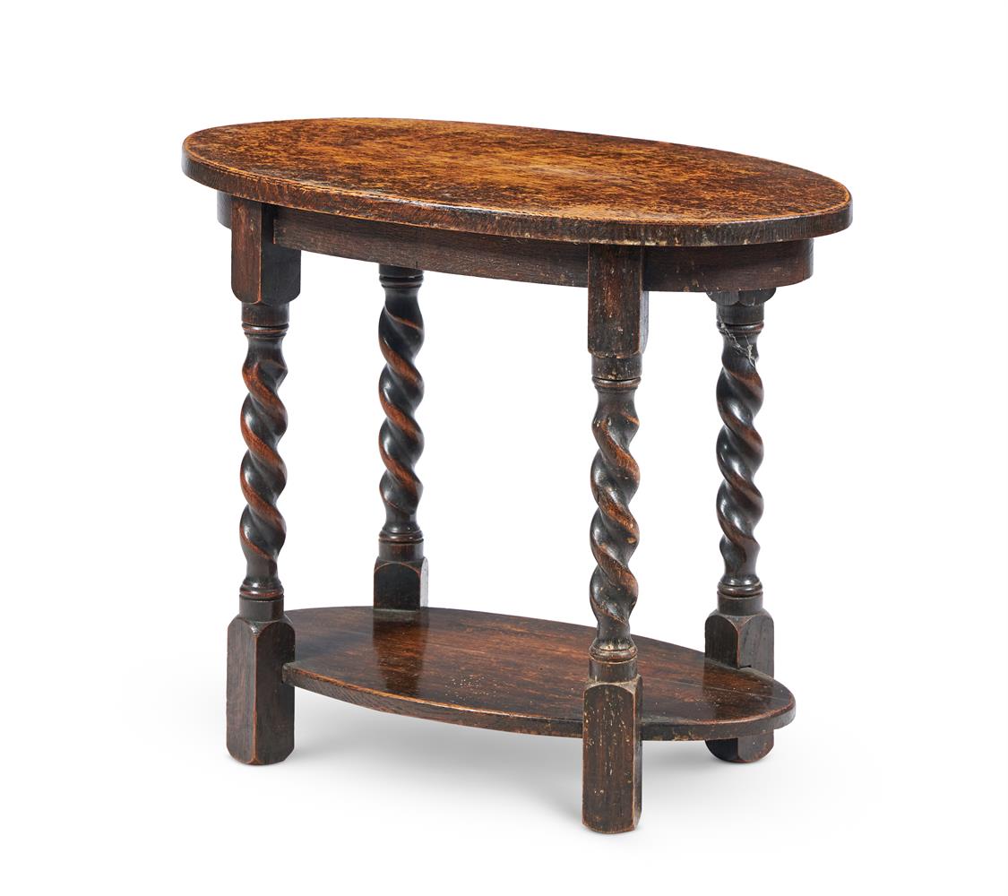 AN OAK OCCASIONAL TABLE, 1920s