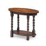 AN OAK OCCASIONAL TABLE, 1920s