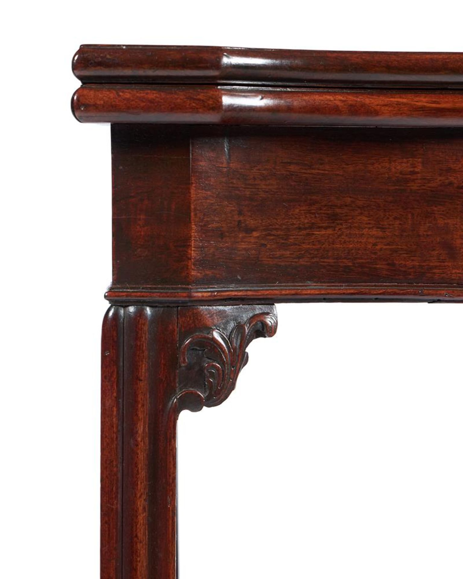 A GEORGE III MAHOGANY CARD TABLE, CIRCA 1780 - Image 6 of 9