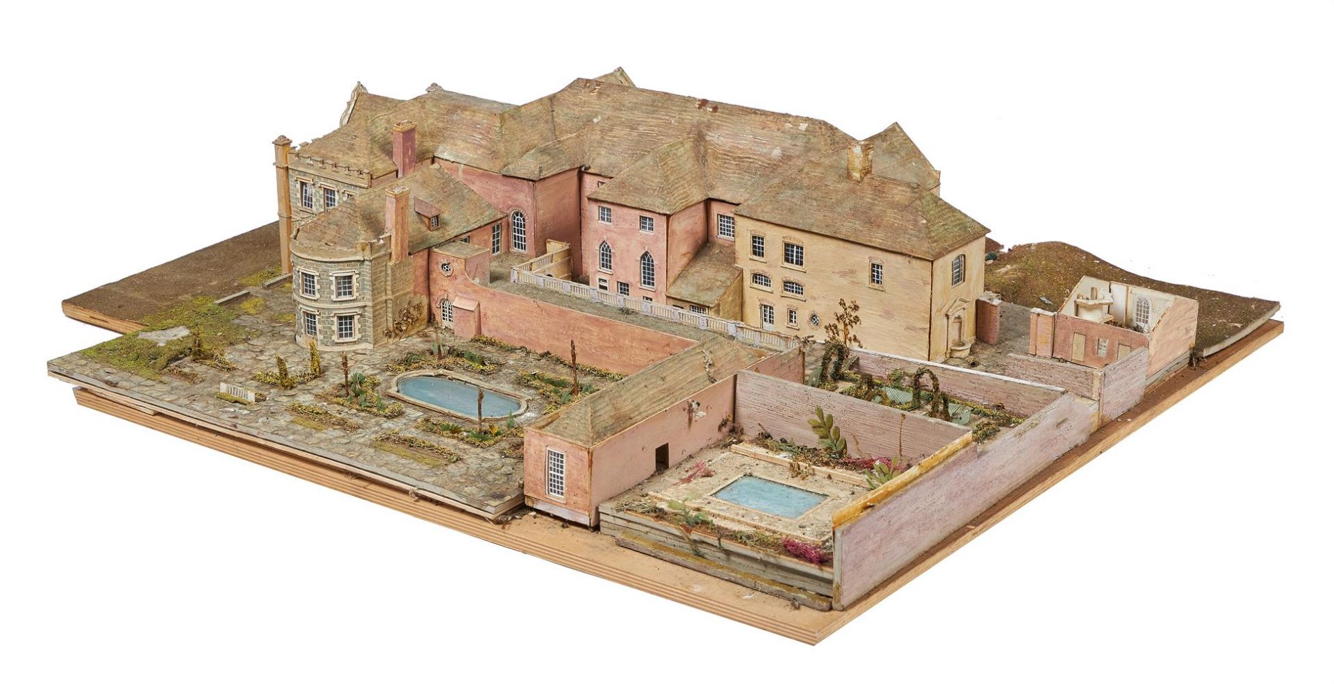 AN ARCHITECTURAL MODEL OF FLAXLEY ABBEY, BY OLIVER MESSEL - Image 4 of 34