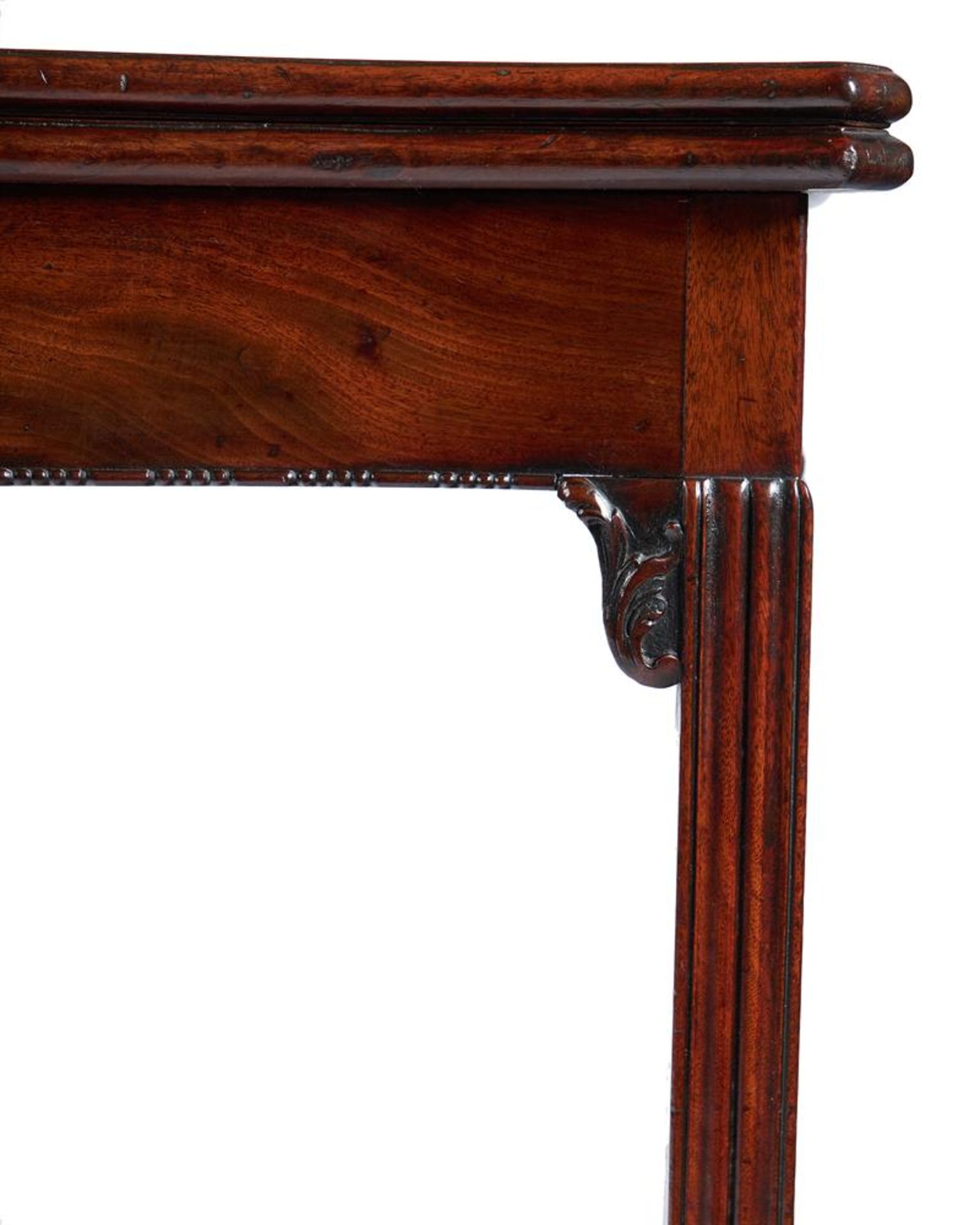 A GEORGE III MAHOGANY CARD TABLE, CIRCA 1780 - Image 6 of 7