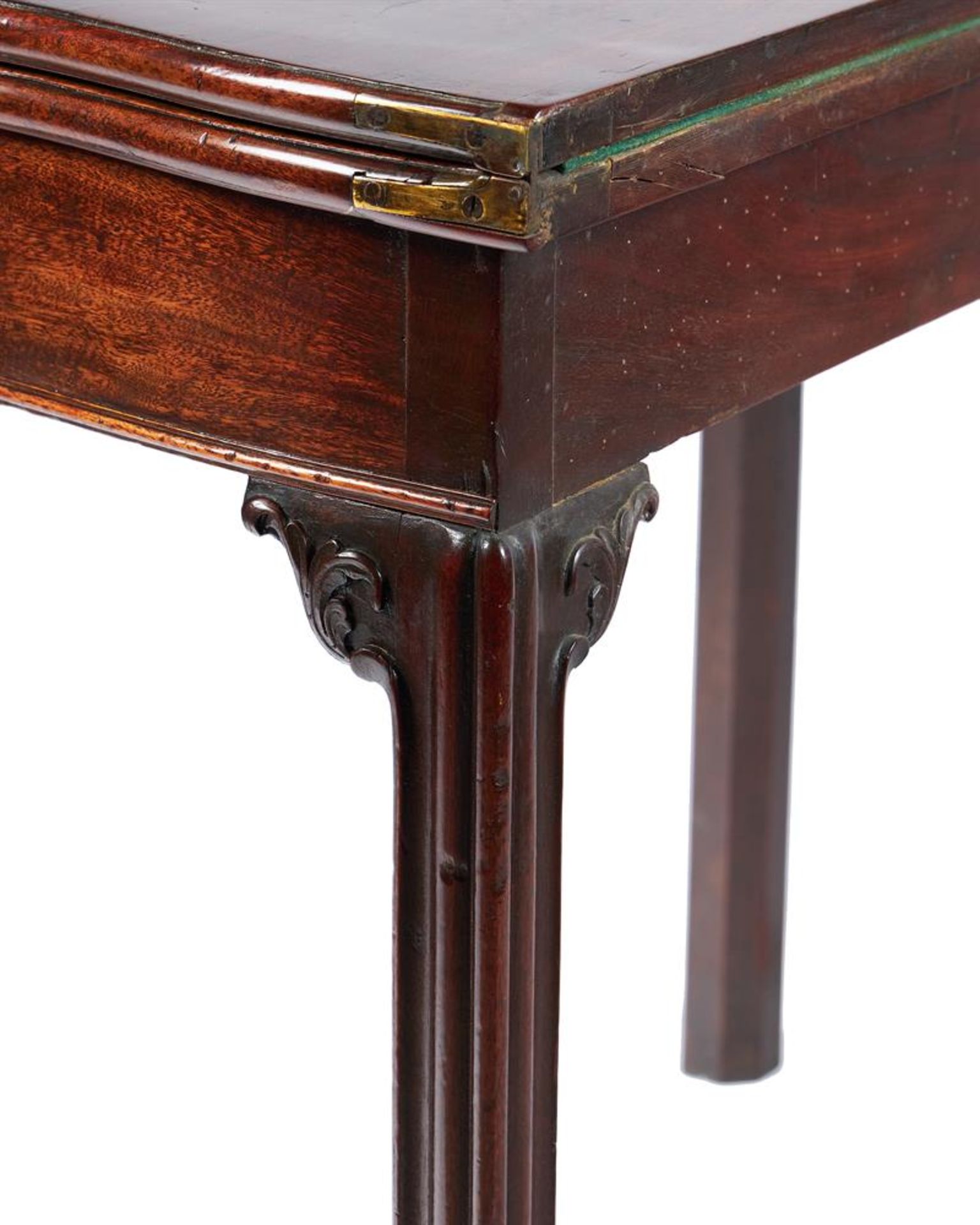 A GEORGE III MAHOGANY CARD TABLE, CIRCA 1780 - Image 5 of 9