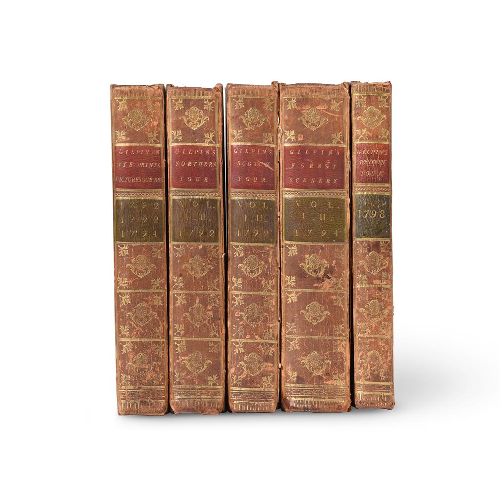 Ɵ Gilpin (W.) Observations Relative chiefly to Picturesque Beauty ... 5 vol., 1792-1798.