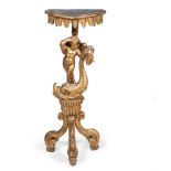 A NORTH ITALIAN GILTWOOD TORCHERE, 19TH CENTURY