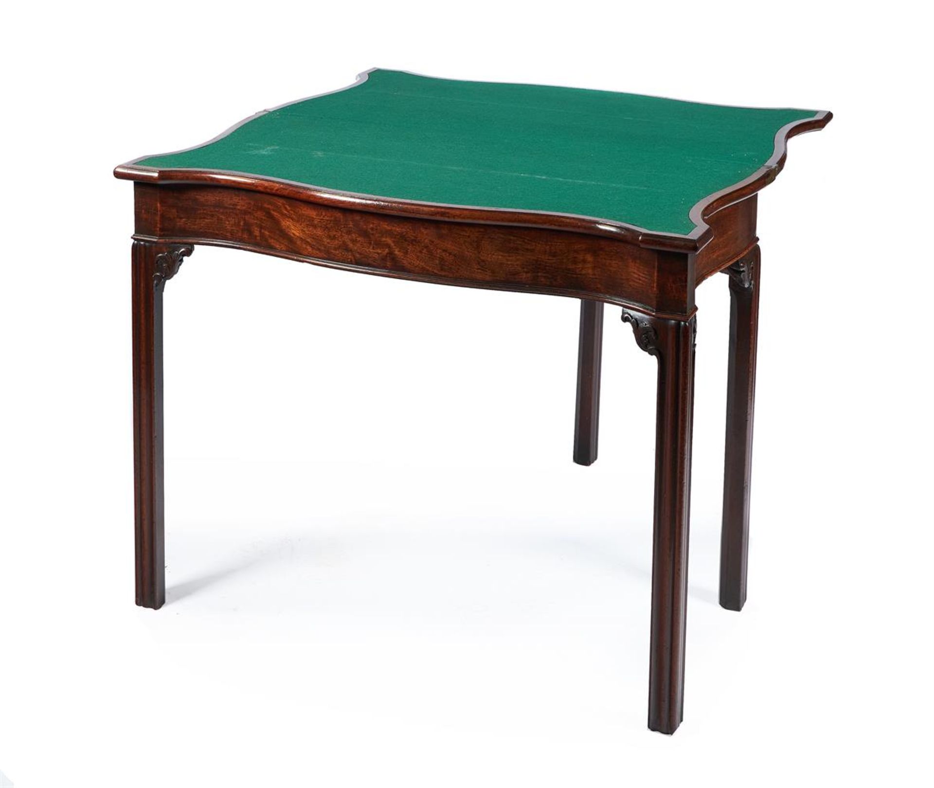 A GEORGE III MAHOGANY CARD TABLE, CIRCA 1780 - Image 3 of 9