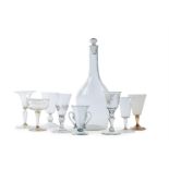 A SELECTION OF CONTINENTAL DRINKING GLASSMOSTLY 18TH & 19TH CENTURYIncluding a fluted club-shaped