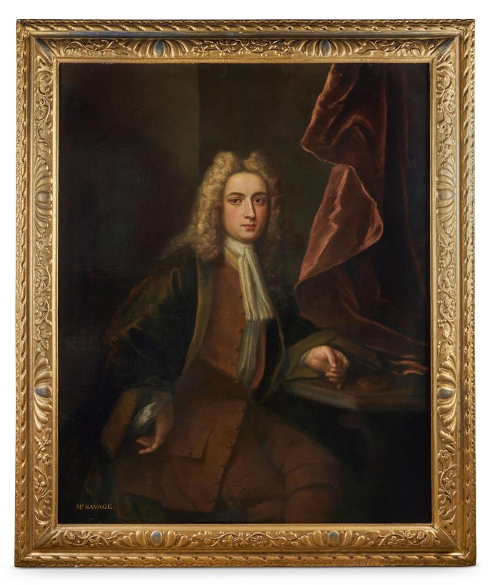 ENGLISH SCHOOL (CIRCA 1740), PORTRAIT OF REV. THOMAS SAVAGE