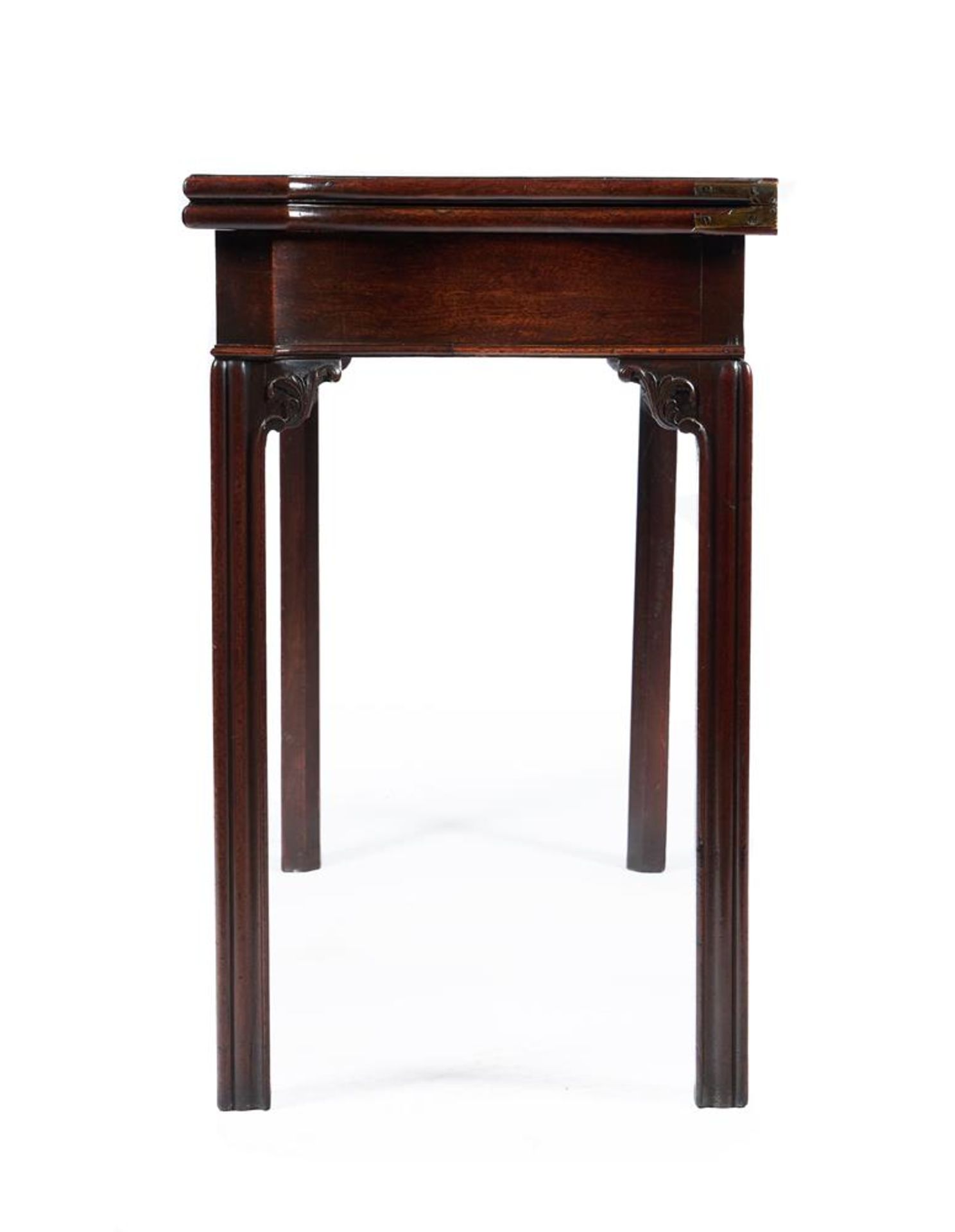 A GEORGE III MAHOGANY CARD TABLE, CIRCA 1780 - Image 4 of 9