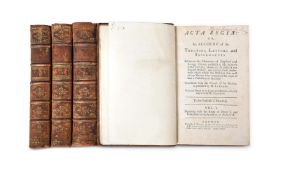 Ɵ History.- Thoyras (Rapin de) Acta Regia, first edition, 1726; and others related (46)