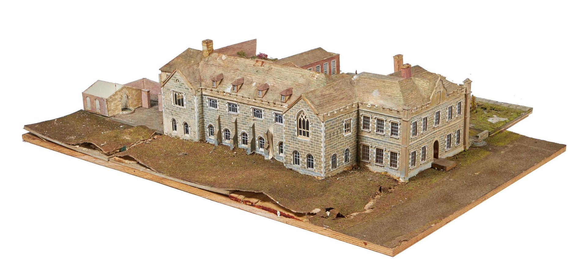 AN ARCHITECTURAL MODEL OF FLAXLEY ABBEY, BY OLIVER MESSEL - Image 11 of 34