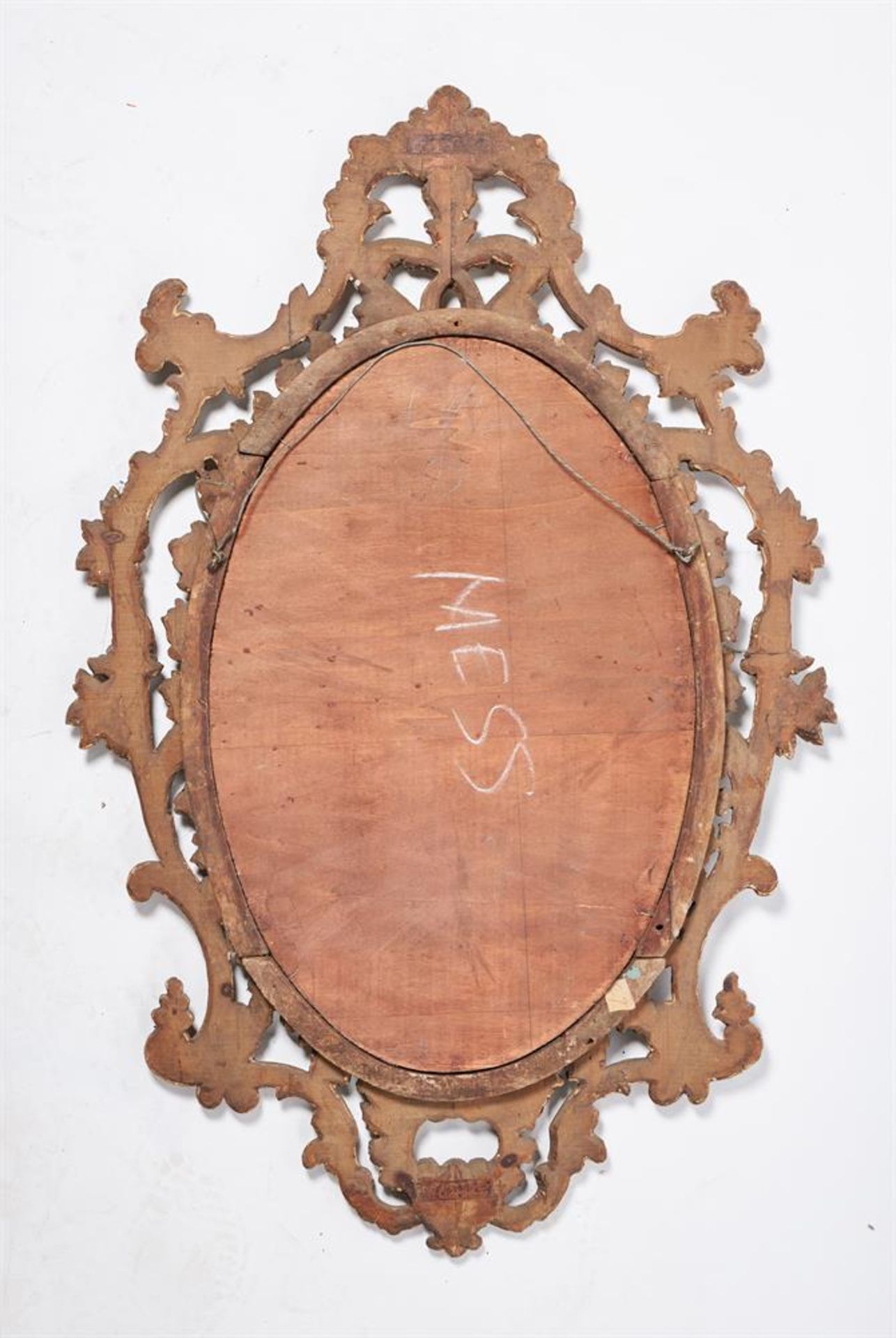 A PAIR OF CARVED GILTWOOD MIRRORS IN GEORGE III STYLE, 19TH CENTURY - Image 3 of 4