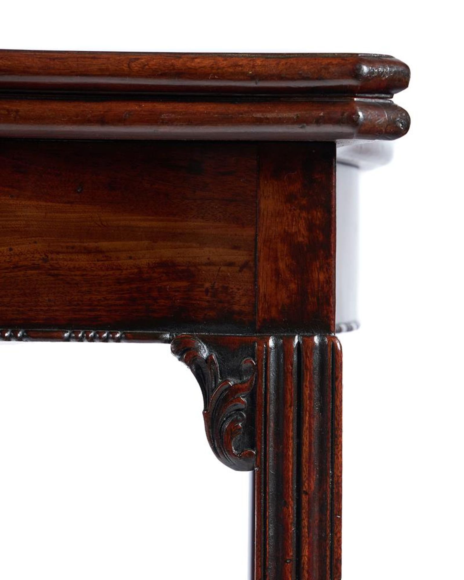 A GEORGE III MAHOGANY CARD TABLE, CIRCA 1780 - Image 5 of 7