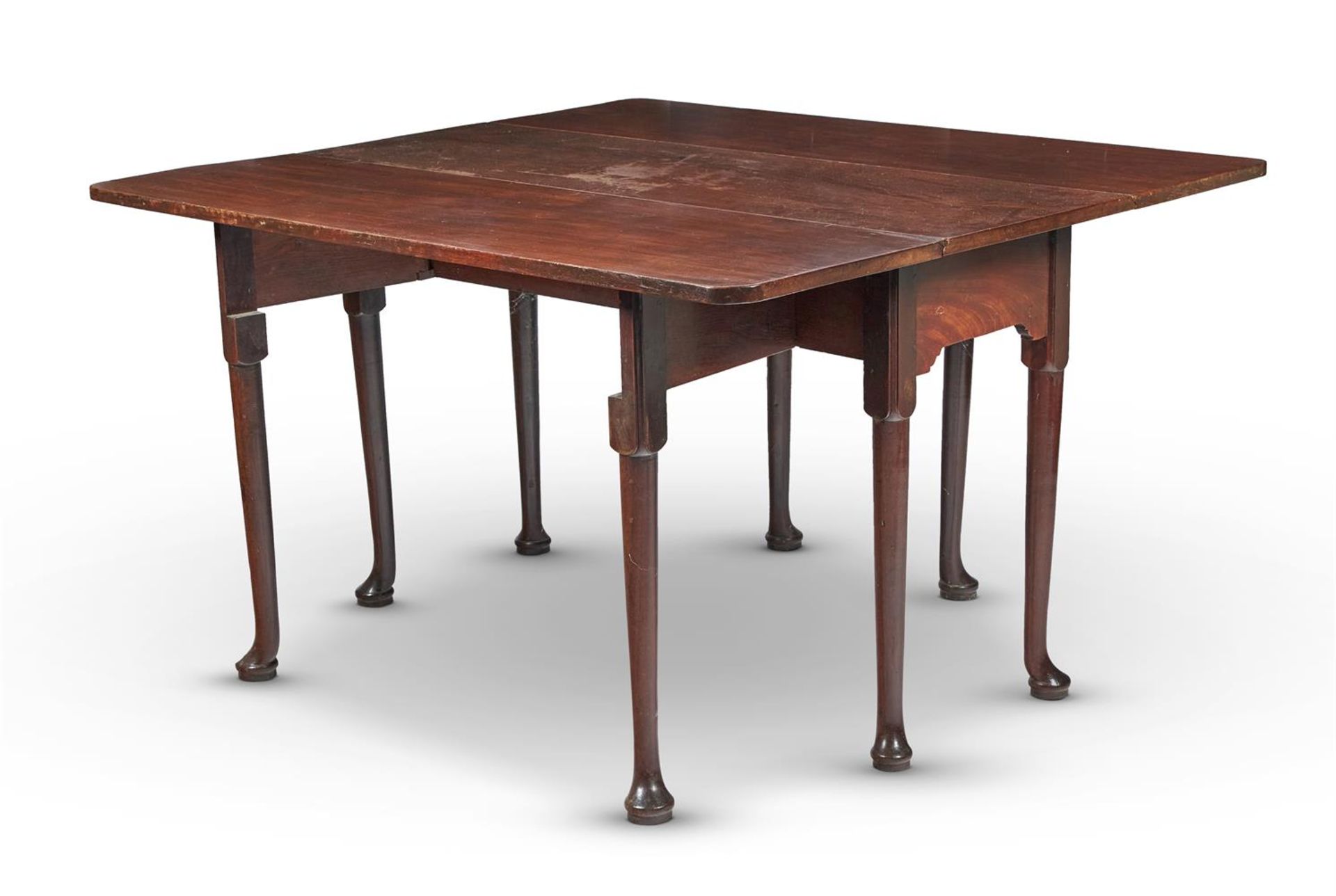 A GEORGE II MAHOGANY DROP LEAF DINING TABLE, CIRCA 1740 - Image 2 of 2