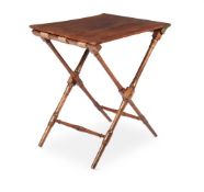 A REGENCY CAMPAIGN BUTLER’S TRAY, CIRCA 1820