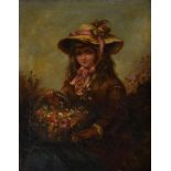 MANNER OF JOHN EVERETT MILLAIS, THE FLOWER GIRL