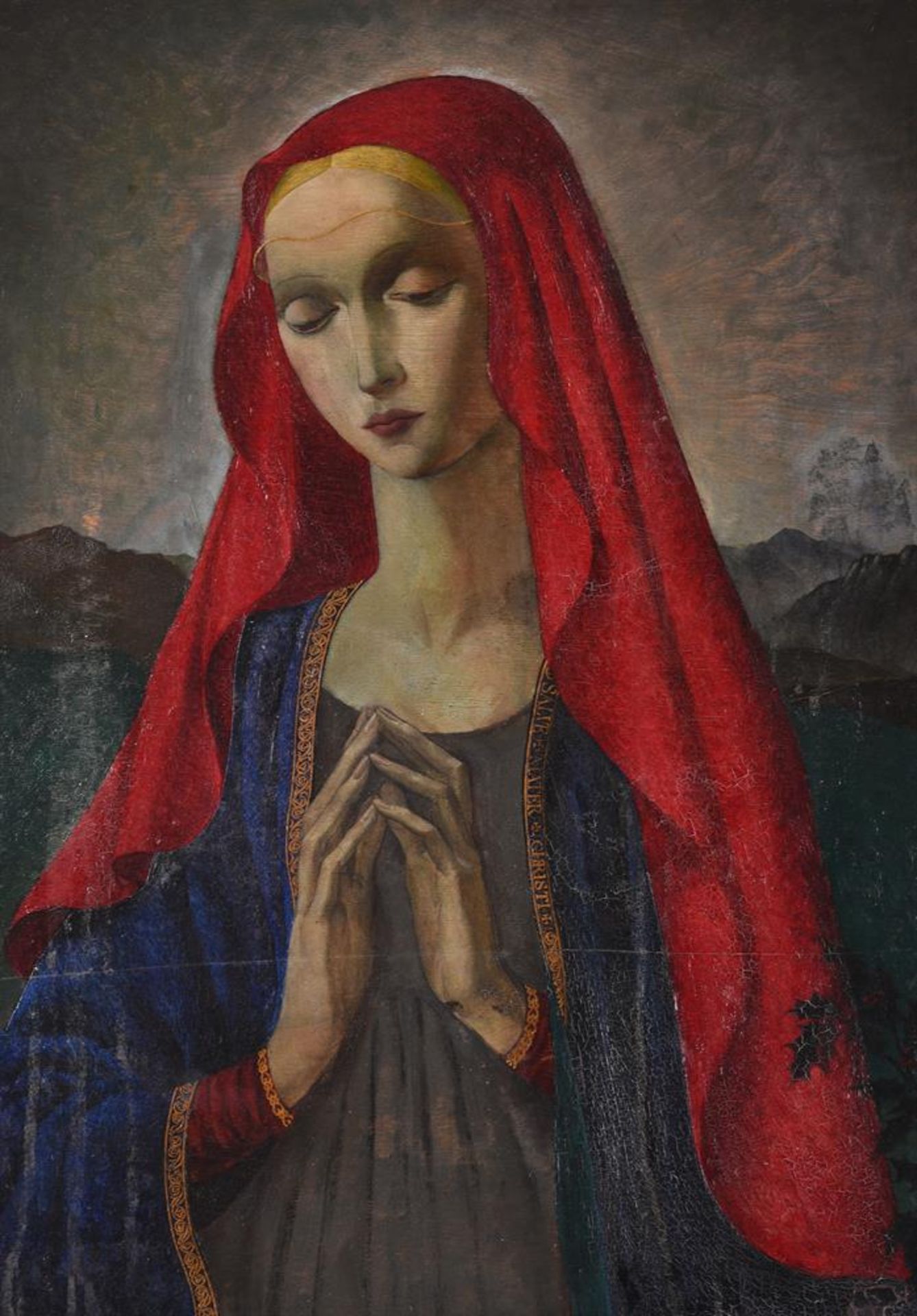 ENGLISH SCHOOL (20TH CENTURY), THE MADONNA