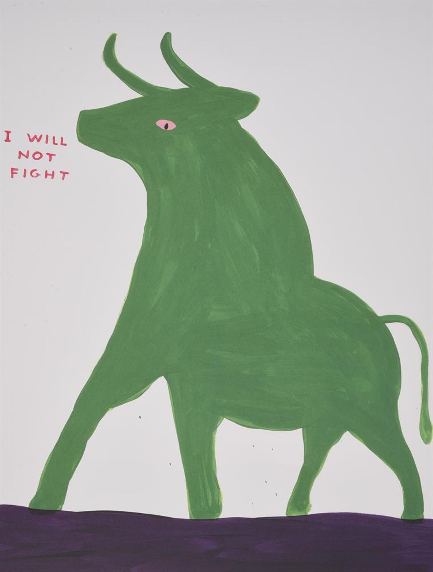 λ DAVID SHRIGLEY (BRITISH B. 1968), ANIMAL SERIES, SET OF FOUR POSTERS