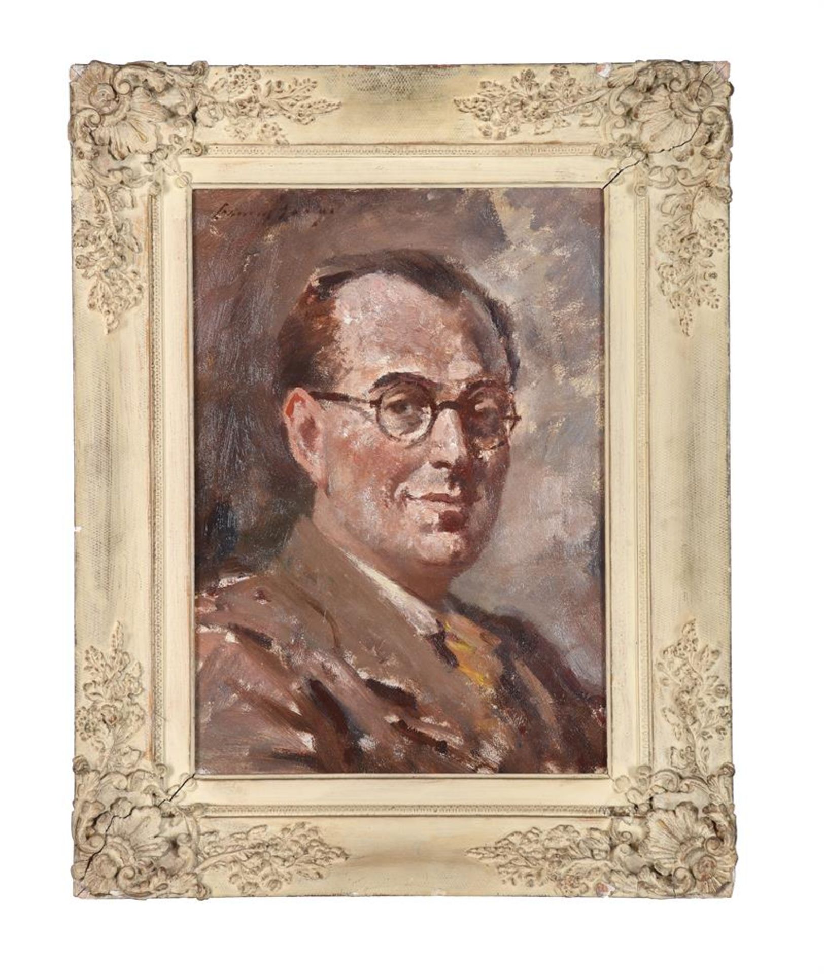 λ EDWARD SEAGO (BRITISH 1910-1974), PORTRAIT OF CYRIL FLETCHER - Image 2 of 3