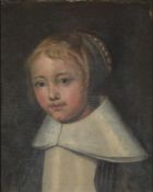 DUTCH SCHOOL (LATE 19TH CENTURY), A STUDY OF A YOUNG GIRL IN 17TH CENTURY COSTUME