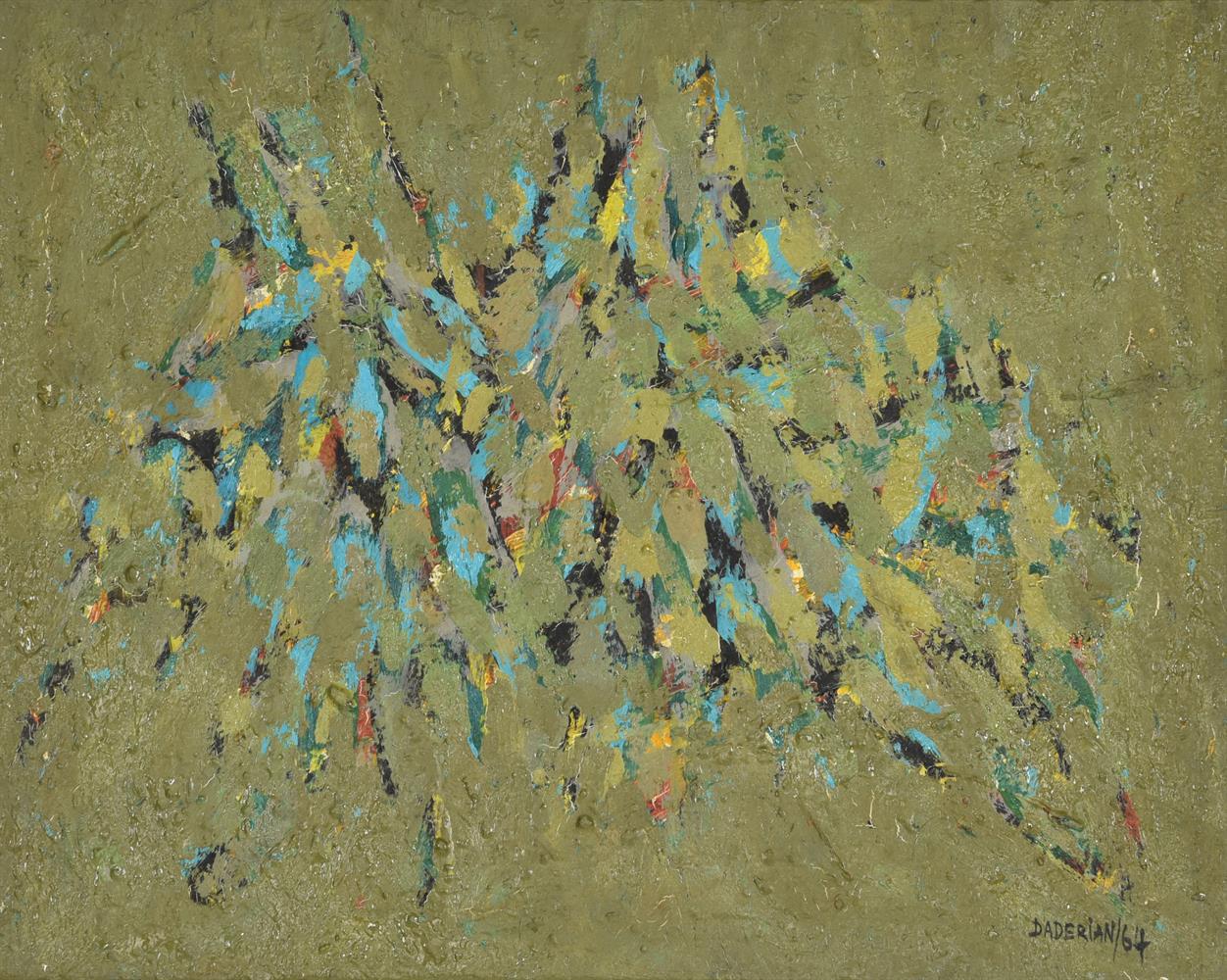 λ DIKRAN DADERIAN (FRENCH/LEBANESE B. 1929), COMPOSITION