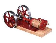 A well-engineered freelance model of a horizontal steam mill engine
