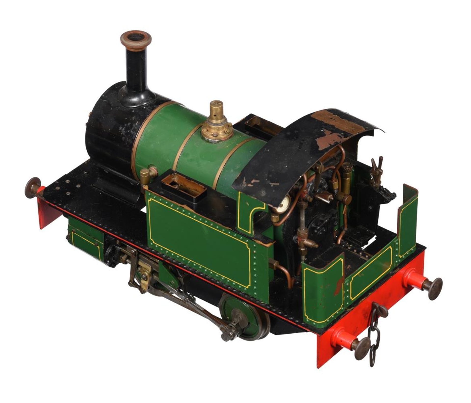 A well-engineered 3 1/2 inch gauge model of an 0-4-0 'Tich' live steam tank locomotive - Image 2 of 3