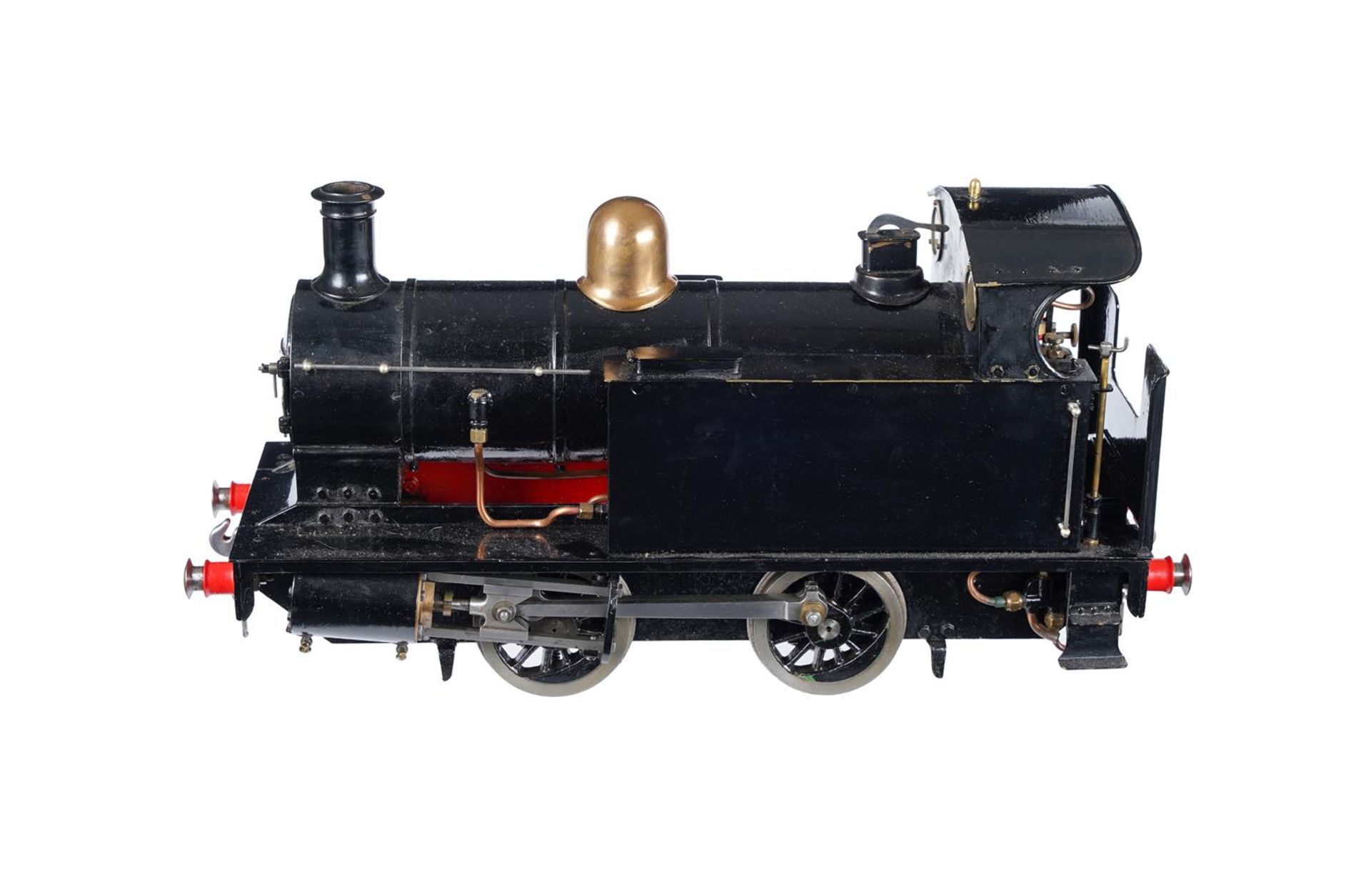 A well-engineered 3 1/2 inch gauge model of a live steam 0-4-0 tank locomotive 'Juliet' - Image 2 of 5