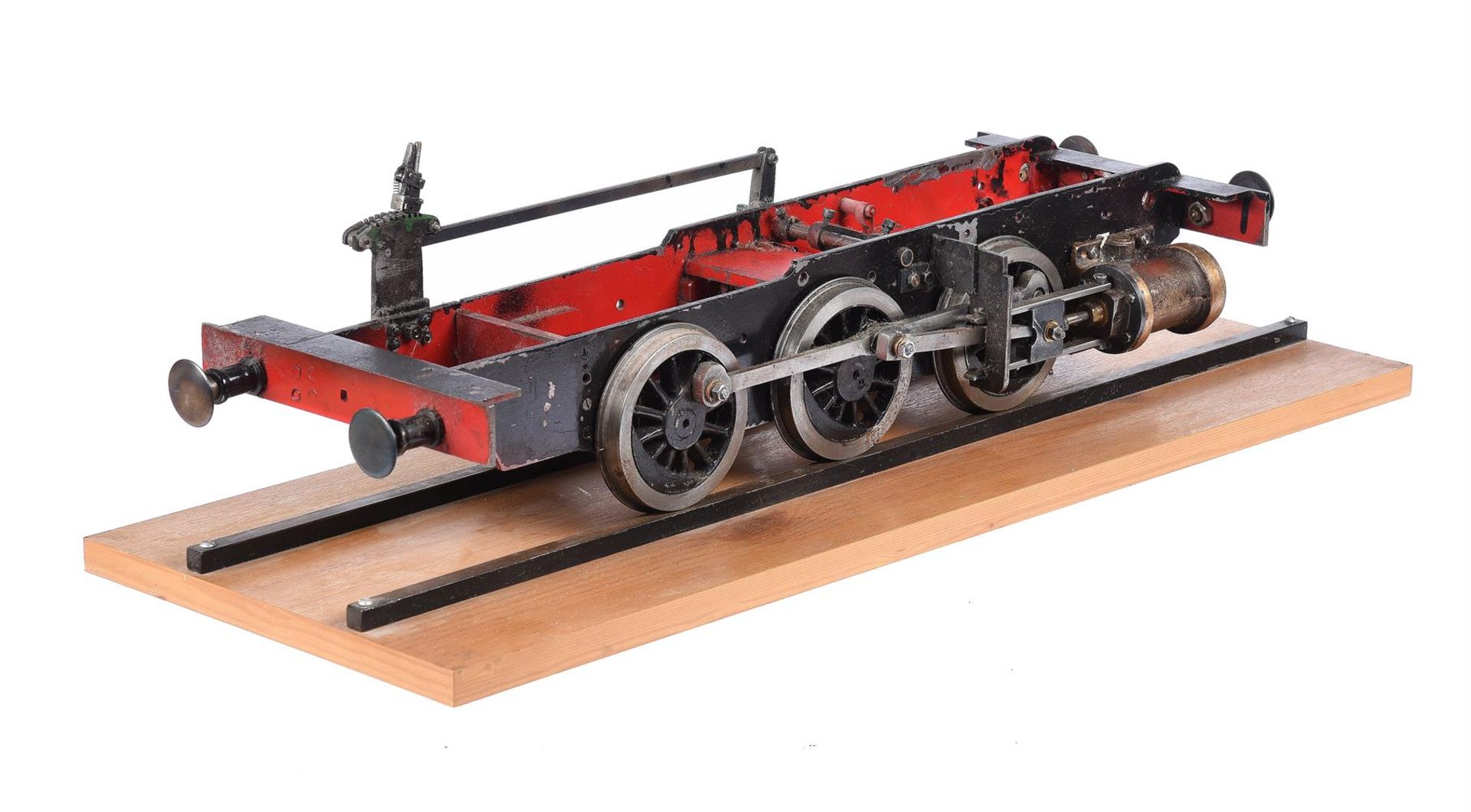 A part built 3 1/2 inch gauge 2-4-0 locomotive rolling chassis - Image 2 of 3