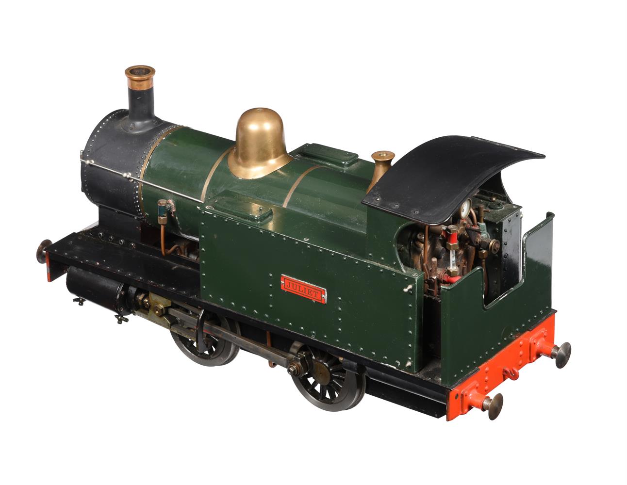 A well-engineered 3 1/2 inch gauge model of an 0-4-0 'Juliet' live steam tank locomotive - Image 2 of 3