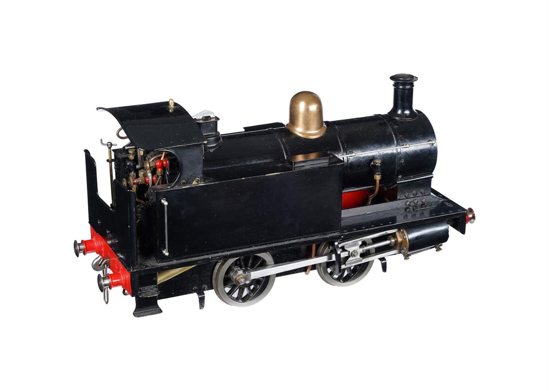 A well-engineered 3 1/2 inch gauge model of a live steam 0-4-0 tank locomotive 'Juliet' - Image 3 of 5