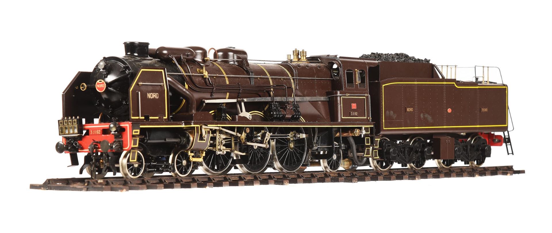 A fine Aster gauge 1 live steam spirit fired model of a SNCF Chapelon Nord 231 - Image 2 of 3