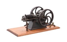 A very rare original late Victorian air cooled gas engine