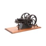 A very rare original late Victorian air cooled gas engine