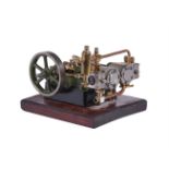 A well-engineered model of a Stuart Turner 'Score' horizontal live steam engine