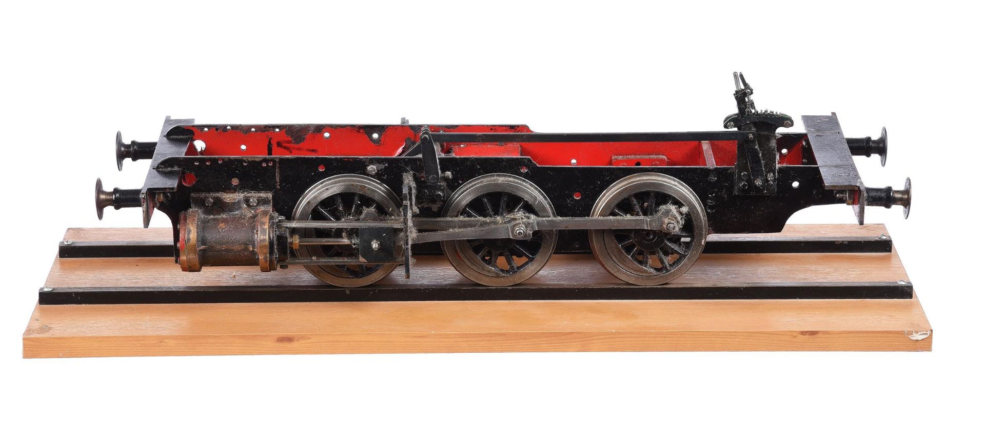 A part built 3 1/2 inch gauge 2-4-0 locomotive rolling chassis - Image 3 of 3