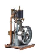 A well-engineered model of a Stuart Turner 5A vertical live steam engine