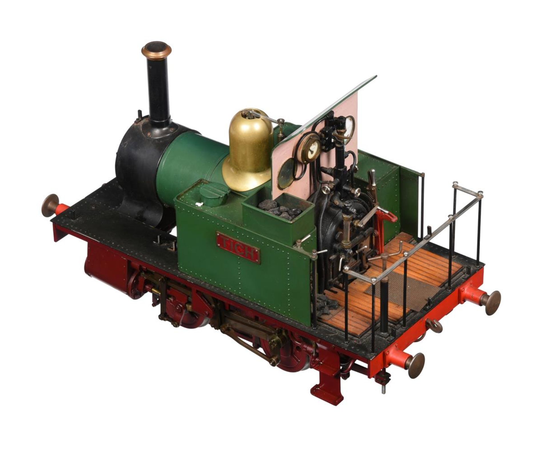 A well-engineered 3 1/2 inch gauge model of an 0-4-0 'Tich' live steam tank locomotive - Image 2 of 3