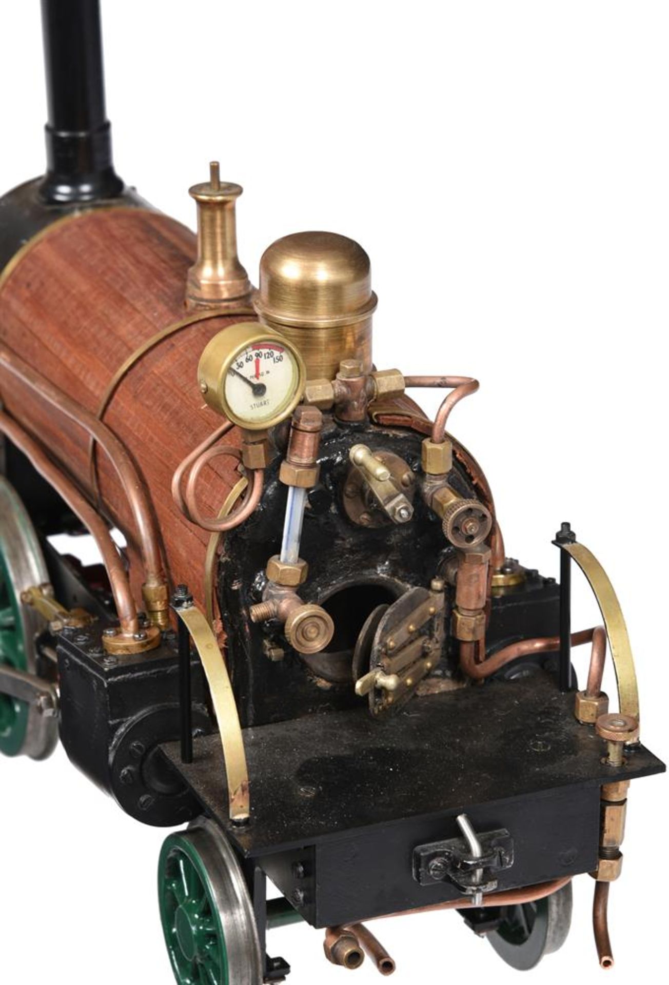 A well-engineered 3 1/2 inch gauge model of the historic 'Rainhill' locomotive and tender - Image 3 of 3