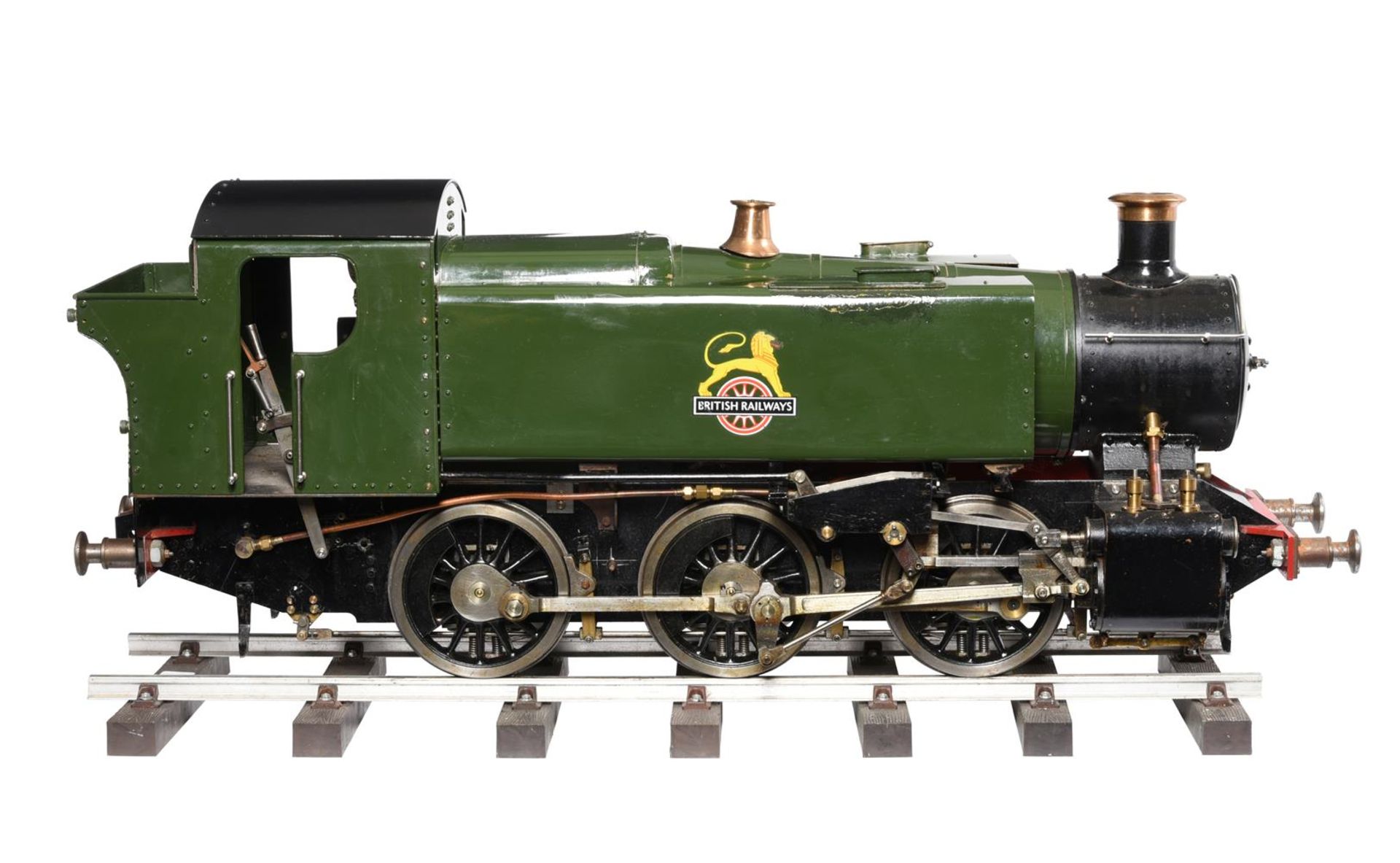 A well-engineered 5 inch gauge model of an 0-6-0 side tank locomotive 'Speedy' - Image 2 of 4