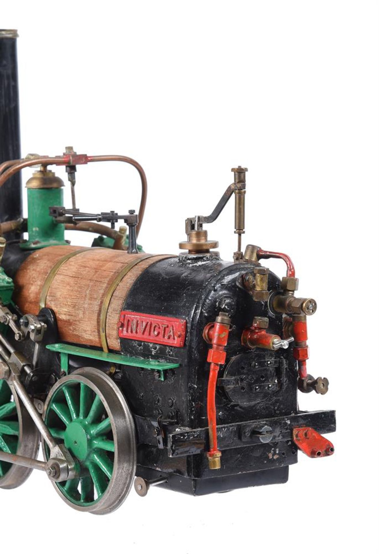 A well-engineered 3 1/2 inch gauge model of a 0-4-0 Canterbury Lamb 'Invicta' tender locomotive - Image 3 of 6