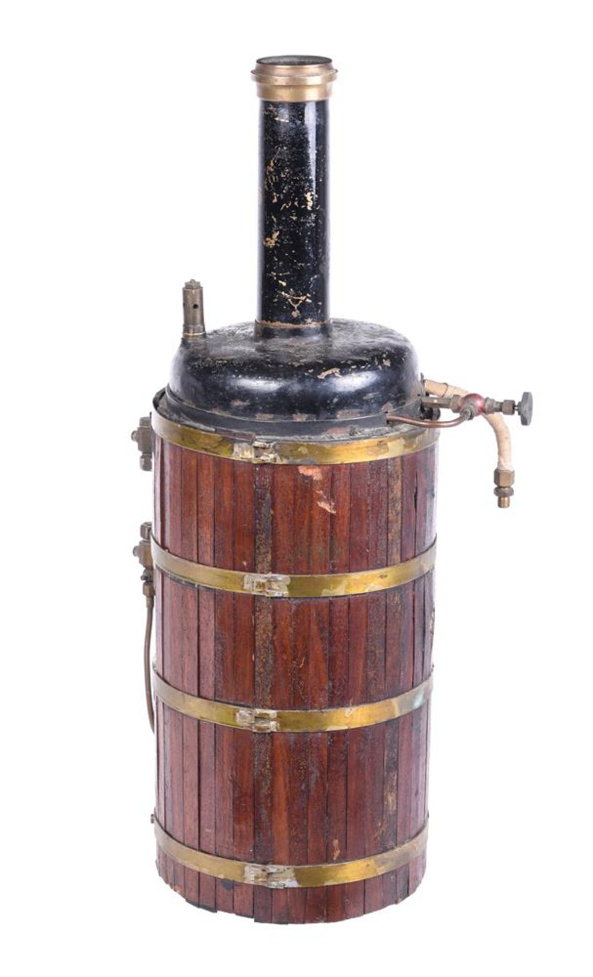 A vintage vertical live steam boiler - Image 2 of 2