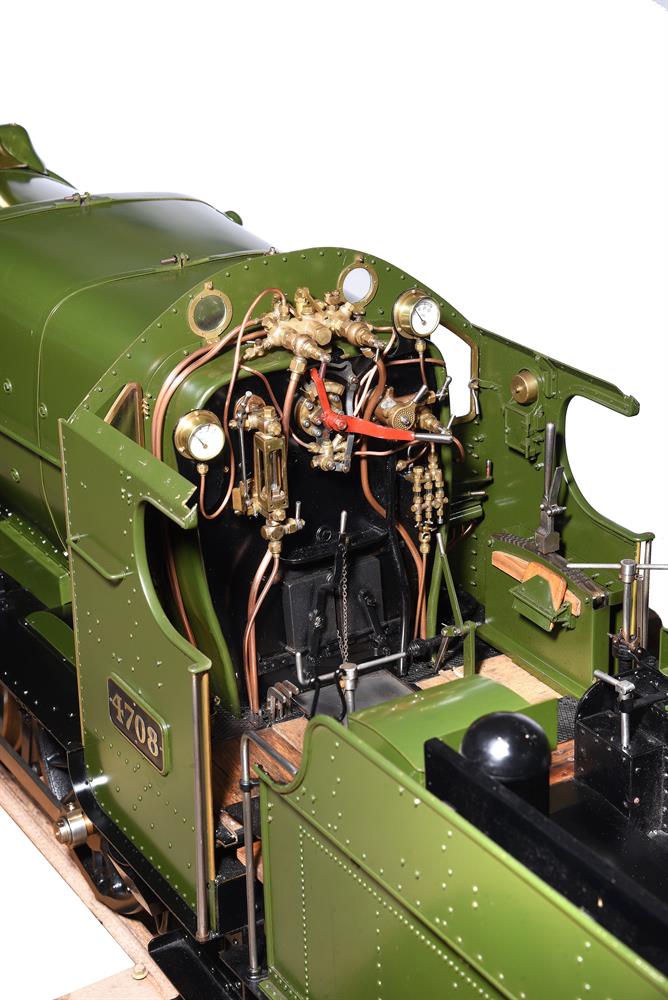 A rare exhibition model of a 7 1/4 inch gauge GWR Class 47xx 2-8-0 locomotive and tender No 4708 - Image 4 of 4