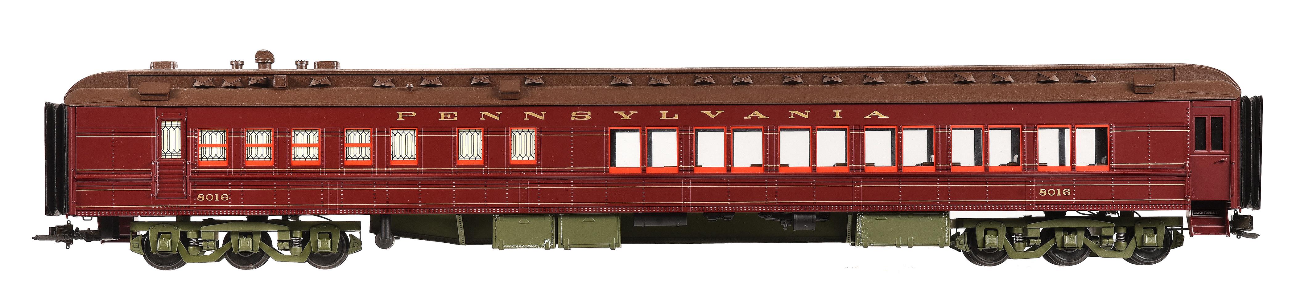 Two fine gauge 1 USA Pennsylvania 12 wheel restaurant cars - Image 2 of 4