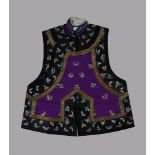 A Chinese Manchu women's court waistcoat for informal wear