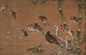 In the style of Huang Jucai (Song Dynasty) but late 19th century